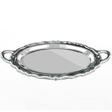 Plateau Miroir Metal Finish by Qeeboo - Bauhaus 2 Your House