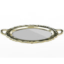 Plateau Miroir Metal Finish by Qeeboo - Bauhaus 2 Your House