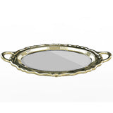 Plateau Miroir Metal Finish by Qeeboo - Bauhaus 2 Your House