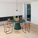 Plisse 59" Dining Table by Midj - Bauhaus 2 Your House