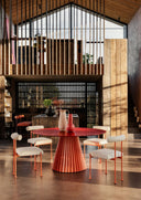 Plisse 59" Dining Table by Midj - Bauhaus 2 Your House