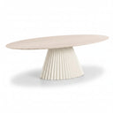 Plisse Elliptical Dining Table by Midj - Bauhaus 2 Your House