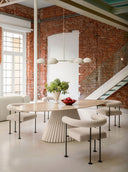 Plisse Elliptical Dining Table by Midj - Bauhaus 2 Your House