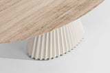 Plisse Elliptical Dining Table by Midj - Bauhaus 2 Your House