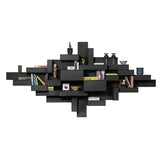 Primitive Bookshelf Bookcase by Qeeboo - Bauhaus 2 Your House