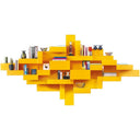 Primitive Bookshelf Bookcase by Qeeboo - Bauhaus 2 Your House