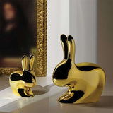 Rabbit Chair Baby Metal Finish by Qeeboo - Bauhaus 2 Your House