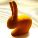 Rabbit Chair Baby Velvet Finish by Qeeboo - Bauhaus 2 Your House