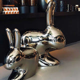 Rabbit Chair Metal Finish by Qeeboo - Bauhaus 2 Your House