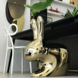Rabbit Chair Metal Finish by Qeeboo - Bauhaus 2 Your House