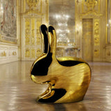 Rabbit Chair Metal Finish by Qeeboo - Bauhaus 2 Your House