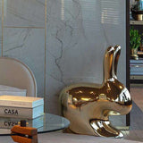 Rabbit Chair Metal Finish by Qeeboo - Bauhaus 2 Your House