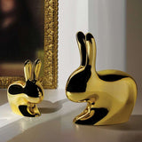 Rabbit Chair Metal Finish by Qeeboo - Bauhaus 2 Your House