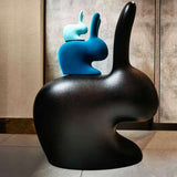 Rabbit XS Bookend Velvet Finish by Qeeboo - Bauhaus 2 Your House
