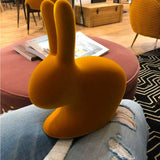 Rabbit XS Bookend Velvet Finish by Qeeboo - Bauhaus 2 Your House