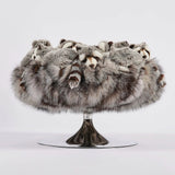 Raccoon Pouf by AP Collection - Bauhaus 2 Your House