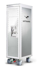 Rivet Rocker Lufthansa Retro Airplane Trolley by Bordbar