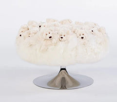 Sleeping Bear Pouf by AP Collection - Bauhaus 2 Your House