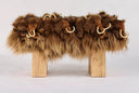 Small Mammoth Wood Bench by AP Collection - Bauhaus 2 Your House