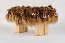 Small Mammoth Wood Bench by AP Collection - Bauhaus 2 Your House