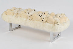 Snow Seal Bench by AP Collection - Bauhaus 2 Your House