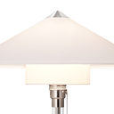 Close-up detail of Wilhelm Wagenfeld WG 27 table lamp by TECNOLUMEN