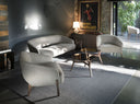 Tonon Libra sofa with matching lounge chairs in a styled living room