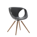 Up Chair Soft Touch 907.11 by Tonon, studio product image