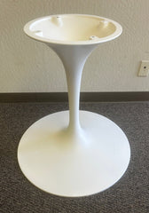 Tulip Dining Table - Matte White/Round/For Tops 50" - 71" - Clearance - Bauhaus 2 Your House
