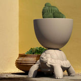 Turtle Carry Planter and Champagne Cooler by Qeeboo - Bauhaus 2 Your House