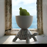 Turtle Carry Planter and Champagne Cooler by Qeeboo - Bauhaus 2 Your House