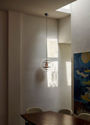 VP Globe Pendant 20" Chrome/Red/Blue by Verner Panton - Bauhaus 2 Your House