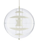 VP Globe Pendant Opal Glass/White by Verner Panton - Bauhaus 2 Your House