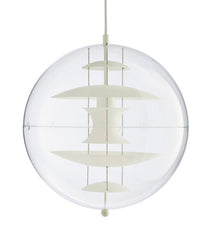VP Globe Pendant Opal Glass/White by Verner Panton - Bauhaus 2 Your House