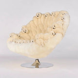 White Love Lounge Chair by AP Collection - Bauhaus 2 Your House