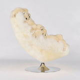 White Love Lounge Chair by AP Collection - Bauhaus 2 Your House