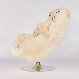 White Love Lounge Chair by AP Collection - Bauhaus 2 Your House