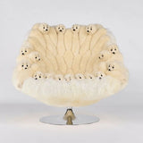 White Love Lounge Chair by AP Collection - Bauhaus 2 Your House