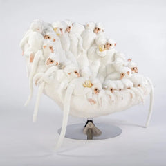 White Monkey Lounge Chair by AP Collection - Bauhaus 2 Your House