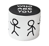 Who Are You S Pouf by Qeeboo - Bauhaus 2 Your House