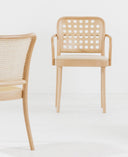 822 Bentwood Armchair/Upholstered Seat by Ton - Bauhaus 2 Your House