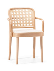 822 Bentwood Armchair/Upholstered Seat by Ton - Bauhaus 2 Your House