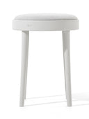 822 Bentwood Low Stool / Upholstered Seat by Ton - Bauhaus 2 Your House