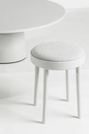 822 Bentwood Low Stool / Upholstered Seat by Ton - Bauhaus 2 Your House