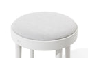 822 Bentwood Low Stool / Upholstered Seat by Ton - Bauhaus 2 Your House