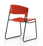 Again Stackable Sled Base Side Chair by BBB - Bauhaus 2 Your House