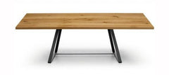 Alfred Dining Table (Wood Top Version) by Midj - Bauhaus 2 Your House