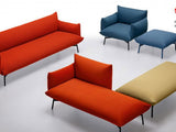 Area Bench B2 M TS by Midj - Bauhaus 2 Your House