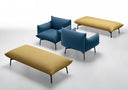 Area Lounge Chair P_BR M TS by Midj - Bauhaus 2 Your House