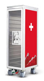 Artworks Swiss Cross Airplane Trolley by Bordbar - Bauhaus 2 Your House